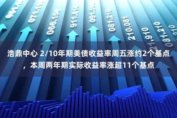 浩鼎中心 2/10年期美债收益率周五涨约2个基点，本周两年期实际收益率涨超11个基点