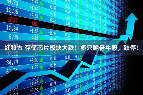 红和古 存储芯片板块大跌！多只翻倍牛股，跌停！